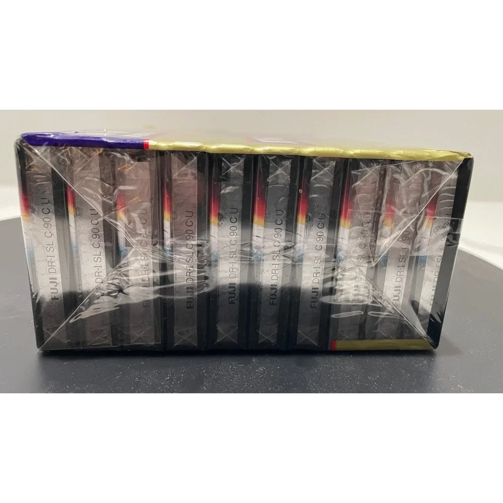 Fujifilm DR-I 90 Audio Cassette Tapes 20 Pack Type I Normal Bias Extraslim Case